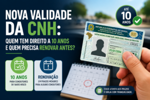 Validade da CNH: Quem Tem Direito a 10 Anos?